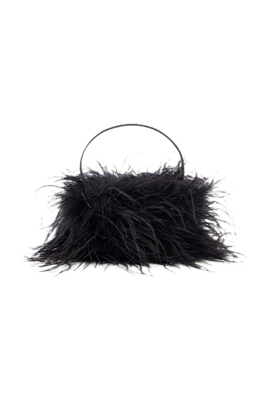 Heiress Handtasche Medium - Alexander Wang - Feder - Schwarz