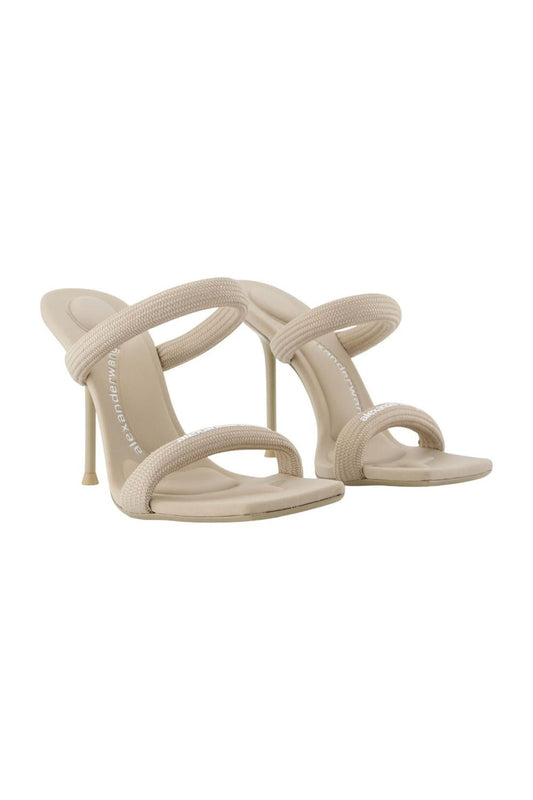 Julie Tubular Webbing Sandalen - Alexander Wang - Nylon - Beige