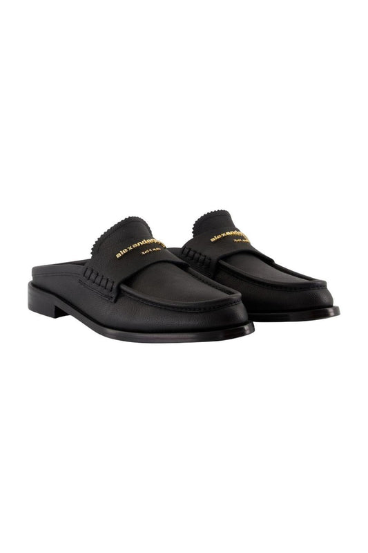 Carter Pantoletten - Alexander Wang - Leder - Schwarz