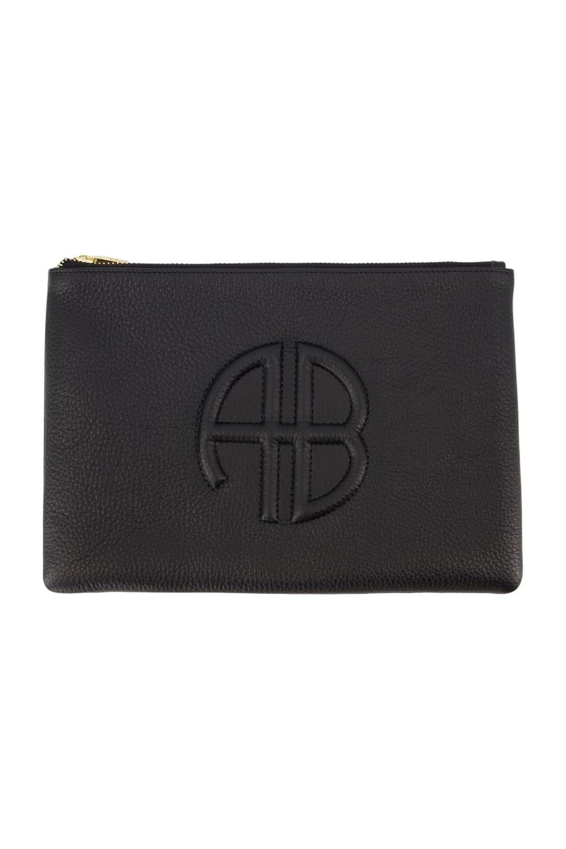 Lili Clutch - ANINE BING - Leder - Schwarz