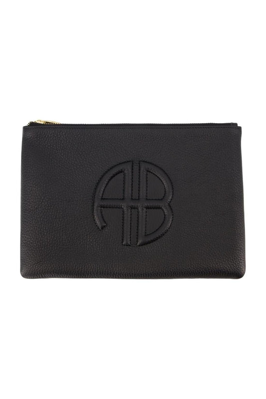 Lili Clutch - ANINE BING - Leder - Schwarz