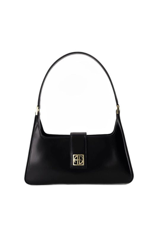 Lou Schultertasche - ANINE BING - Leder - Schwarz