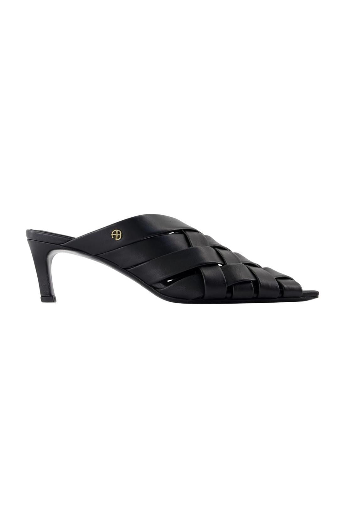 Eve Sandalen - ANINE BING - Leder - Schwarz