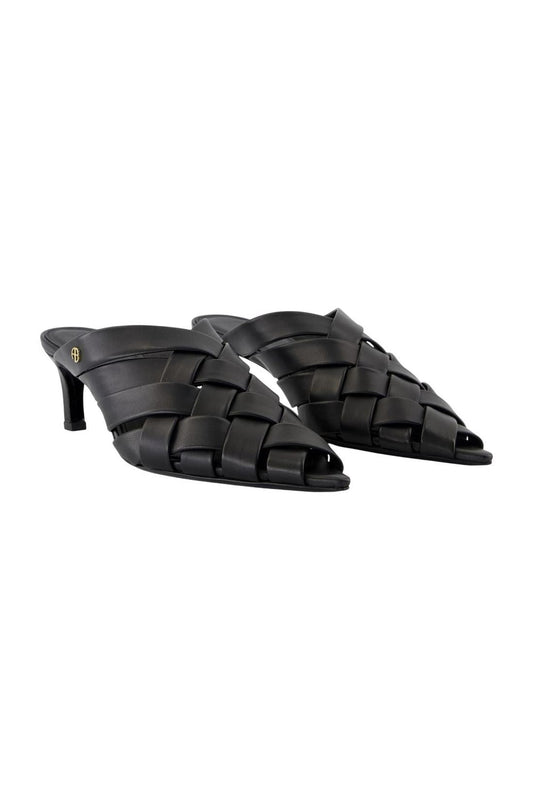 Eve Sandalen - ANINE BING - Leder - Schwarz