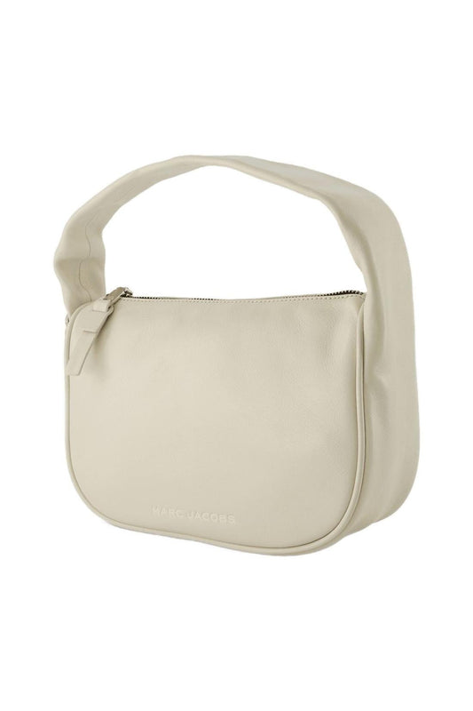 Pushlock Mini Hobo Bag - Marc Jacobs -  Cloud White - Leather