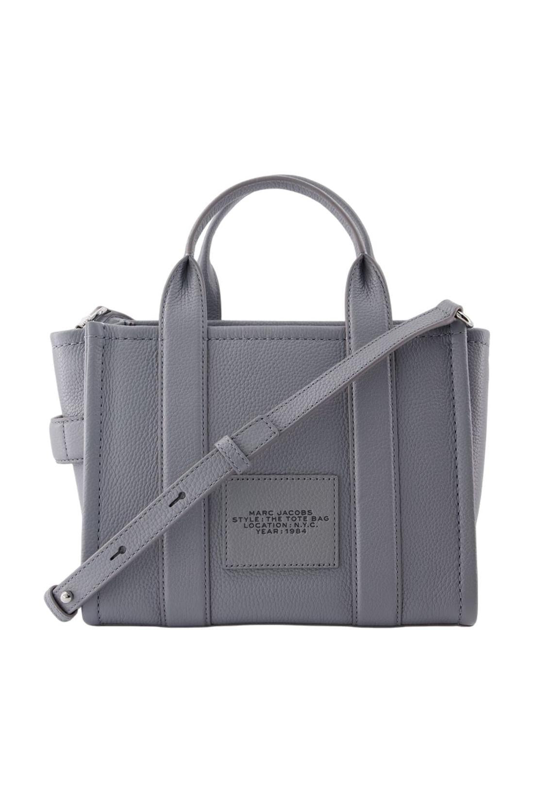 The Small Tote - Marc Jacobs - Leder - Grau
