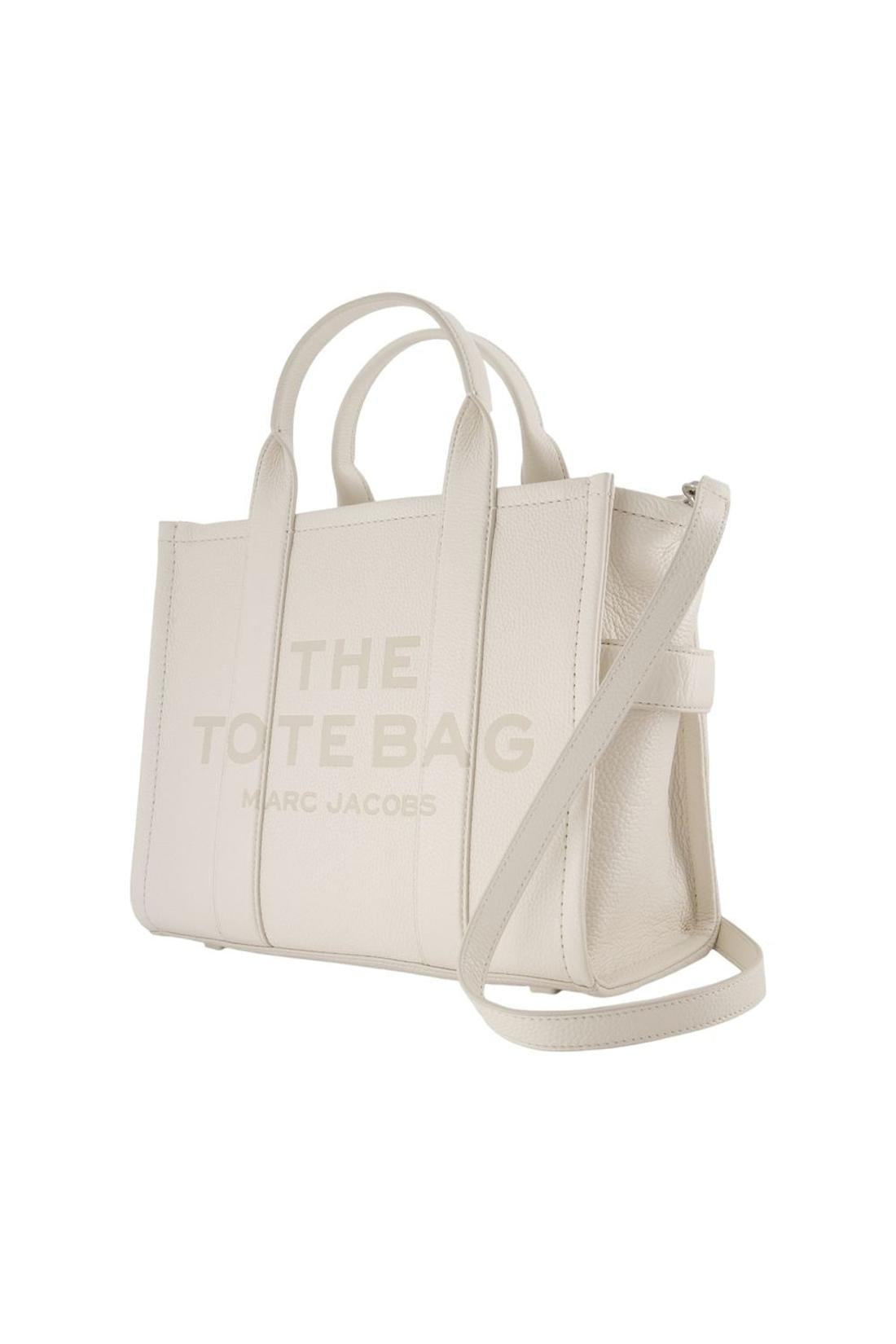 Tote Bag The Medium Tote - Marc Jacobs - Leder - Silber