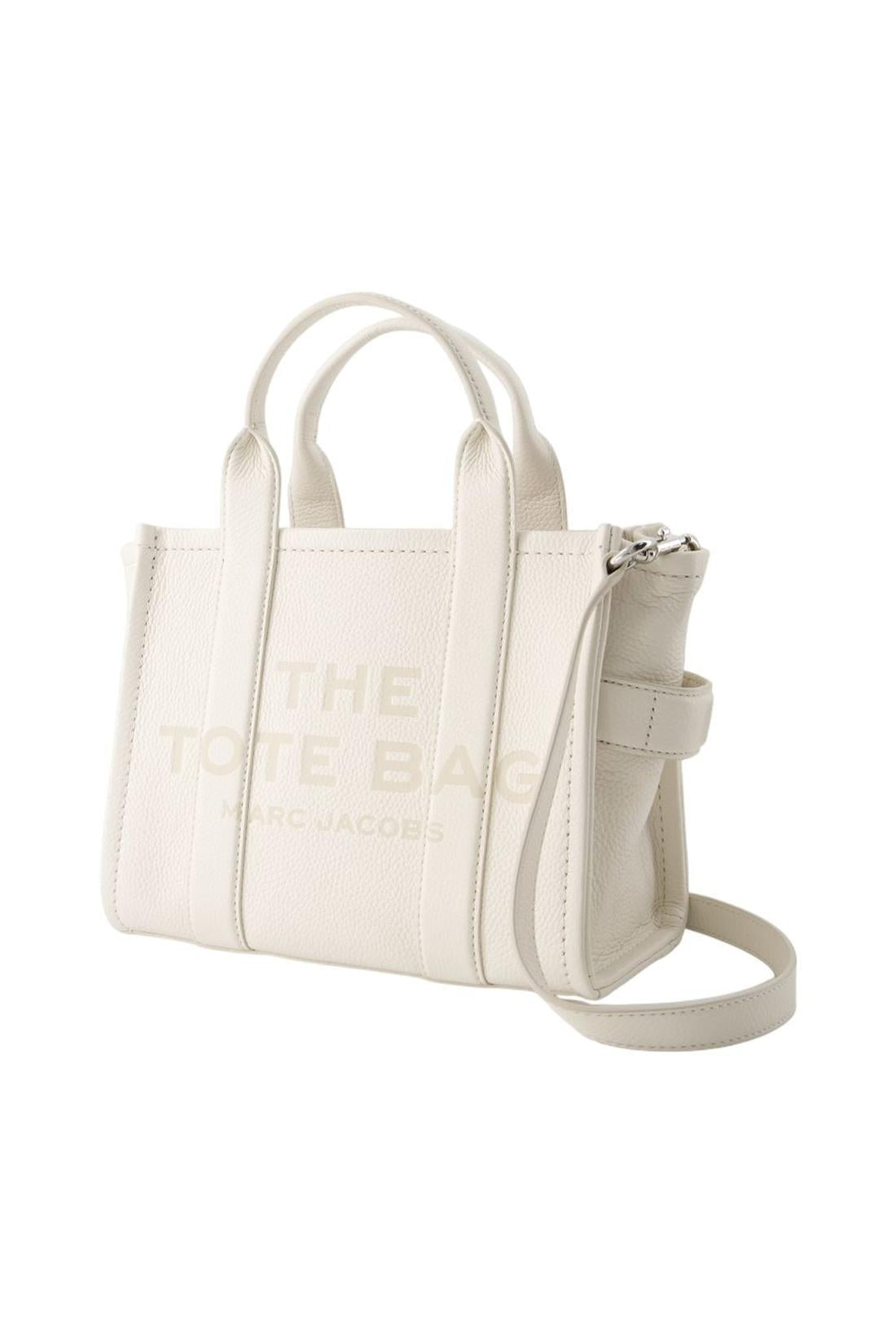 The Mini Tote - Marc Jacobs - Leder - Silber