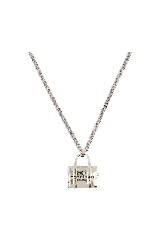 The Tote Bag Halskette - Marc Jacobs - Metall - Silber