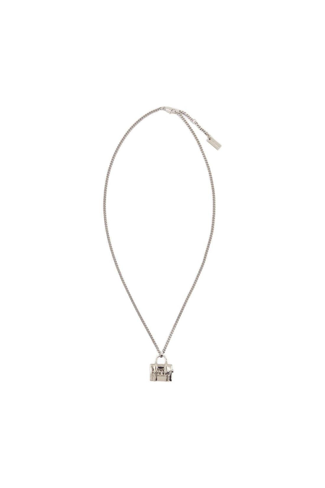 The Tote Bag Halskette - Marc Jacobs - Metall - Silber