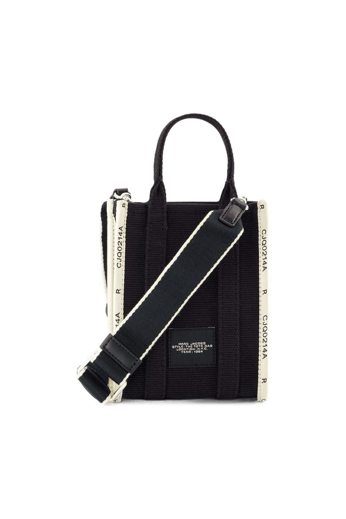 The Crossbody Tote - Marc Jacobs - Baumwolle - Schwarz