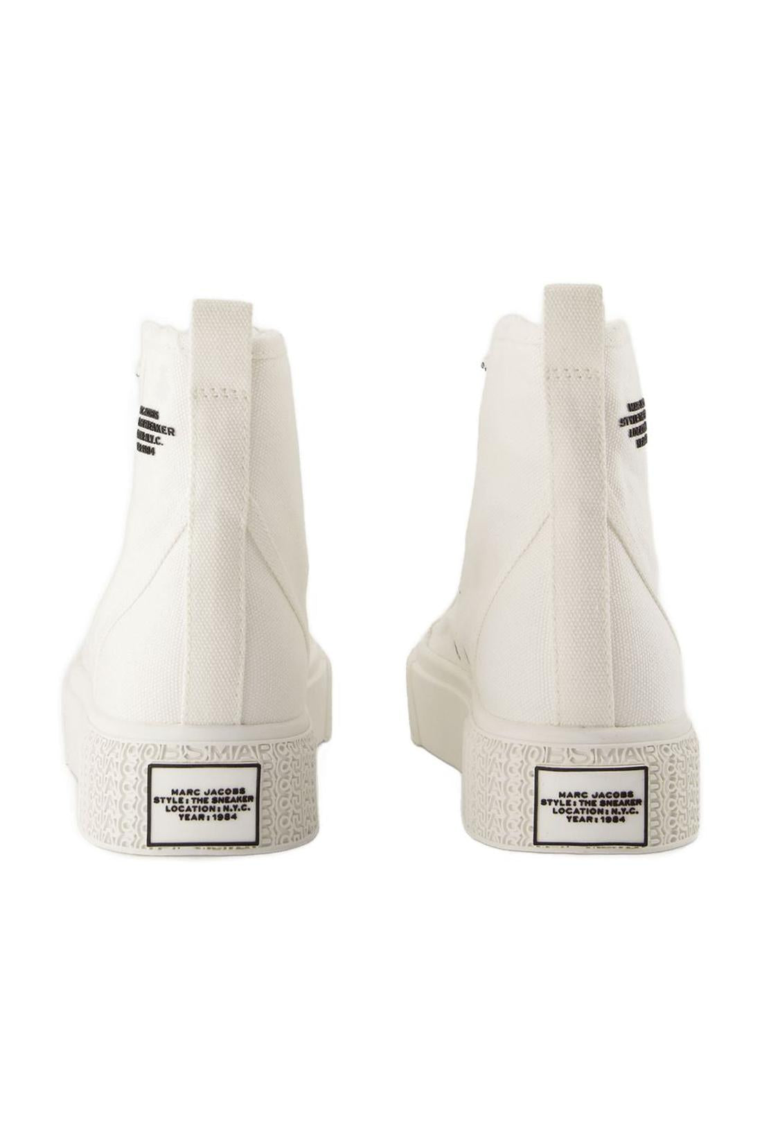 Sneakers The High Top - Marc Jacobs - Baumwolle - Weiß