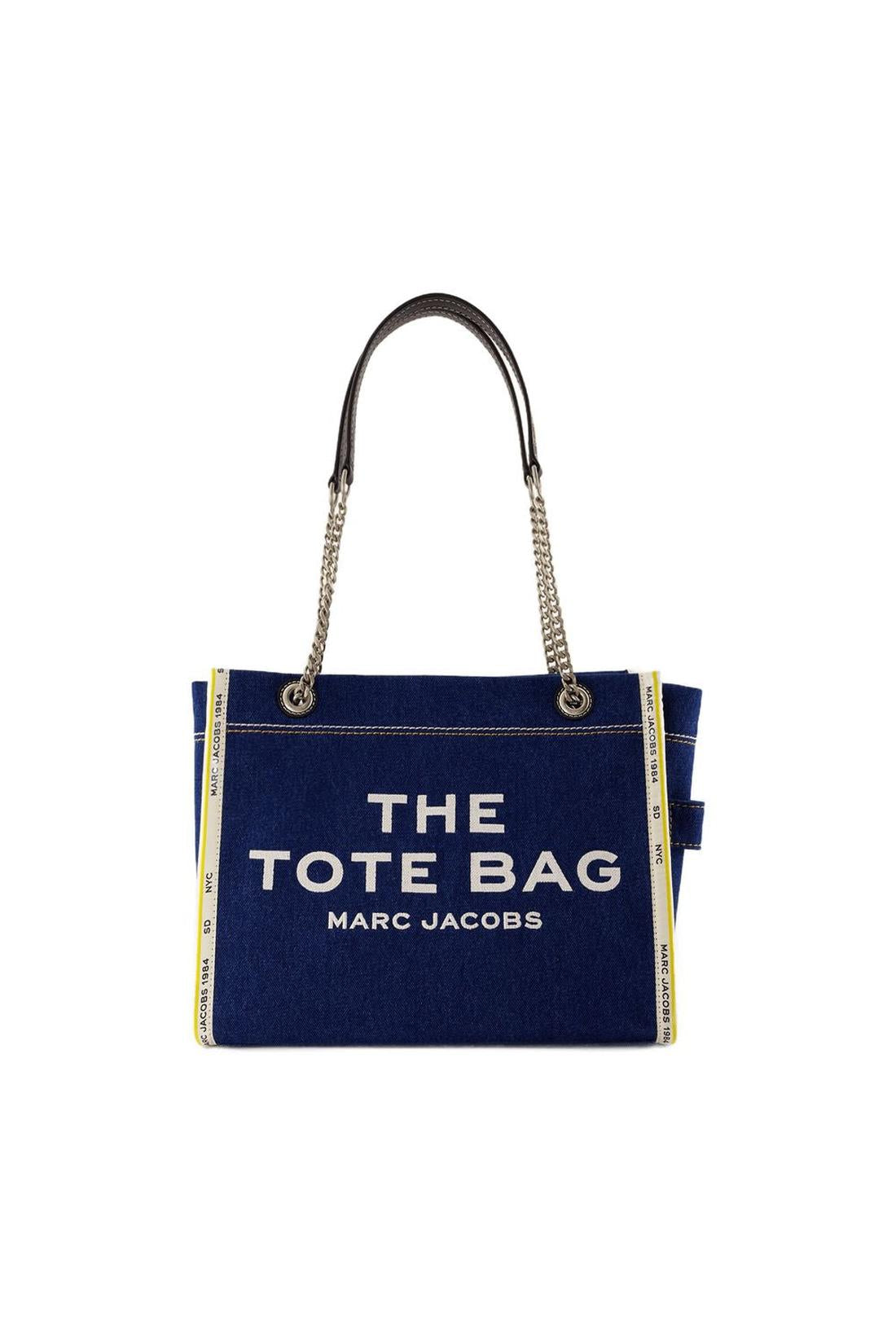 The Medium Tote - Marc Jacobs - Baumwolle - Schwarz