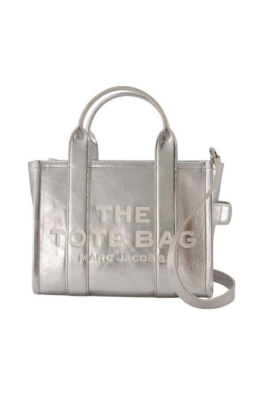 The Small Tote - Marc Jacobs - Leder - Silber