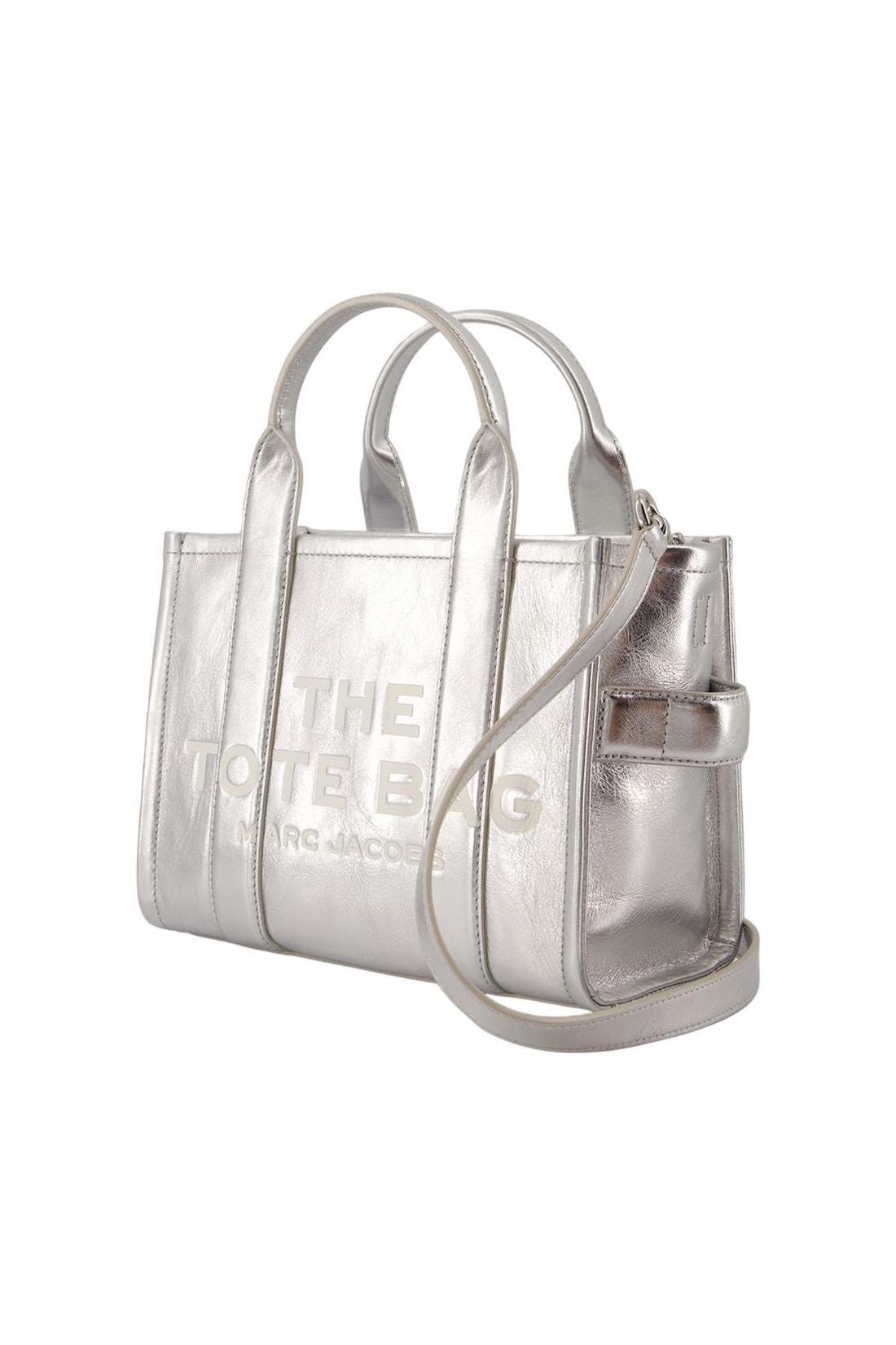 The Small Tote - Marc Jacobs - Leder - Silber