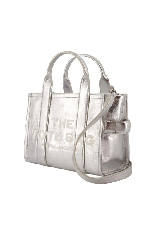 The Small Tote - Marc Jacobs - Leder - Silber