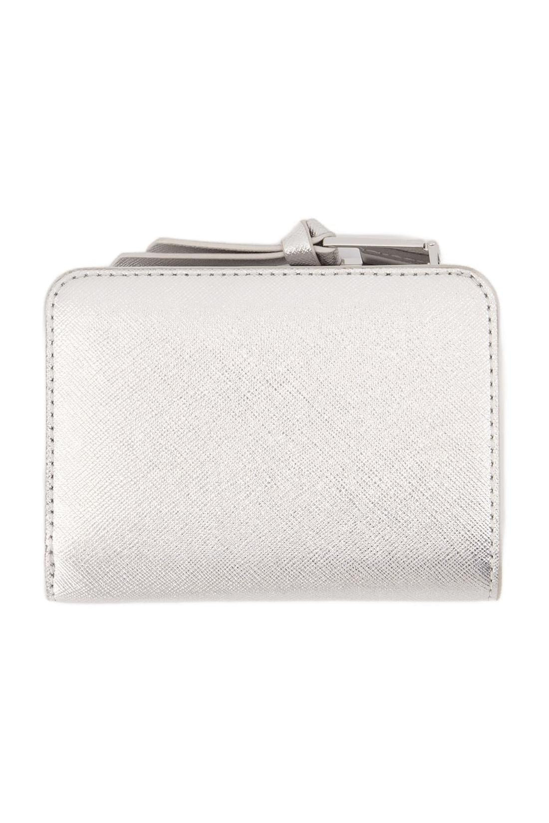 The Mini Compact Brieftasche - Marc Jacobs - Leder - Silber