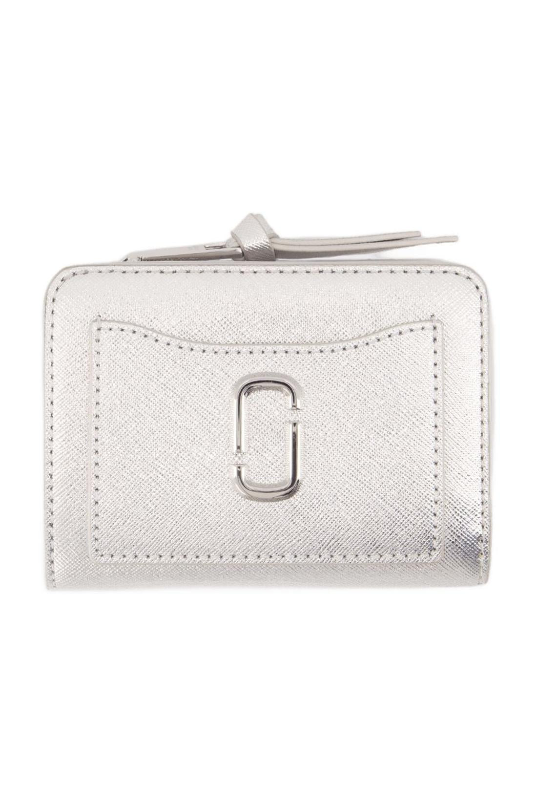 The Mini Compact Brieftasche - Marc Jacobs - Leder - Silber