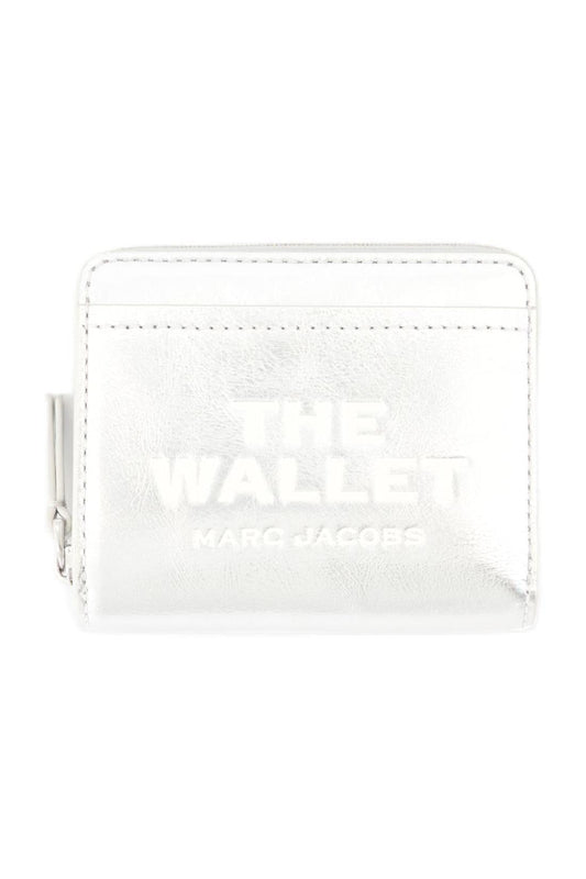 The Mini Compact Brieftasche - Marc Jacobs - Leder - Silber