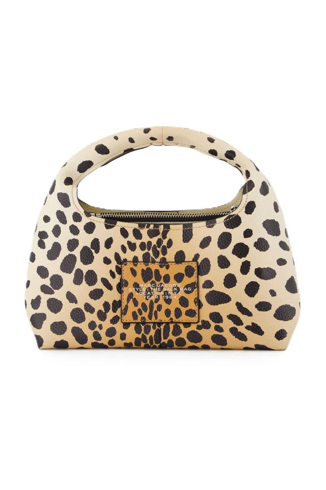 Handtasche The Mini Sack - Marc Jacobs - Leder - Cheetah