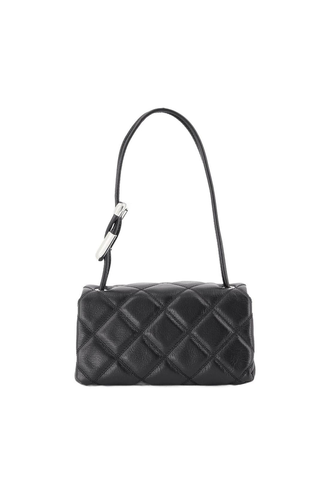 The Mini Dual Chain Schultertasche - Marc Jacobs - Leder - Schwarz