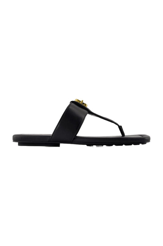 Sandalen The Dual T - Marc Jacobs - Leder - Schwarz