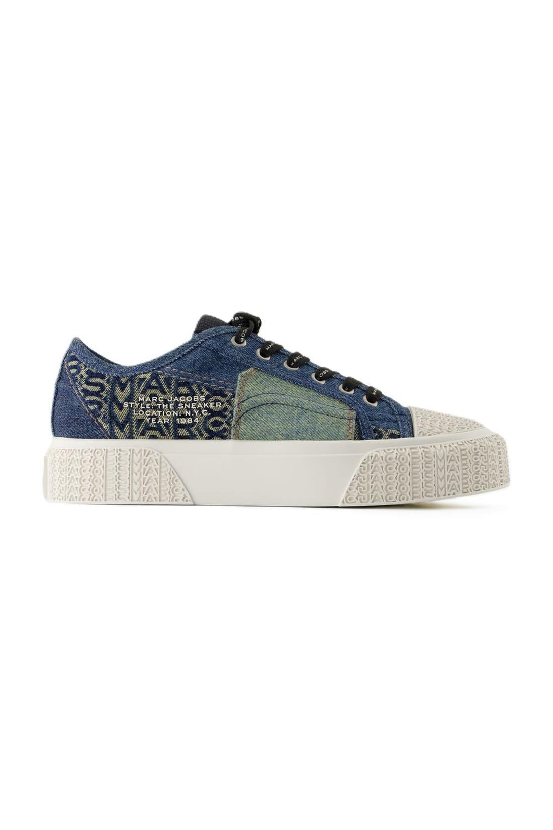 Sneakers - Marc Jacobs - Baumwolle - Blau