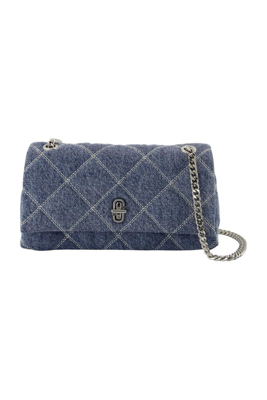 Wallet On Chain The Dual Chain - Marc Jacobs - Baumwolle - Blau