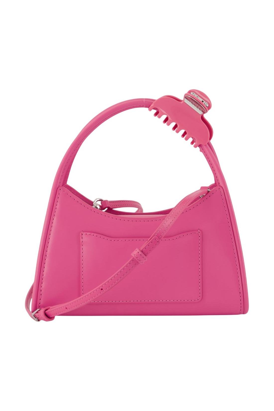 The Claw Clip Crossbody - Marc Jacobs - Leder - Pink