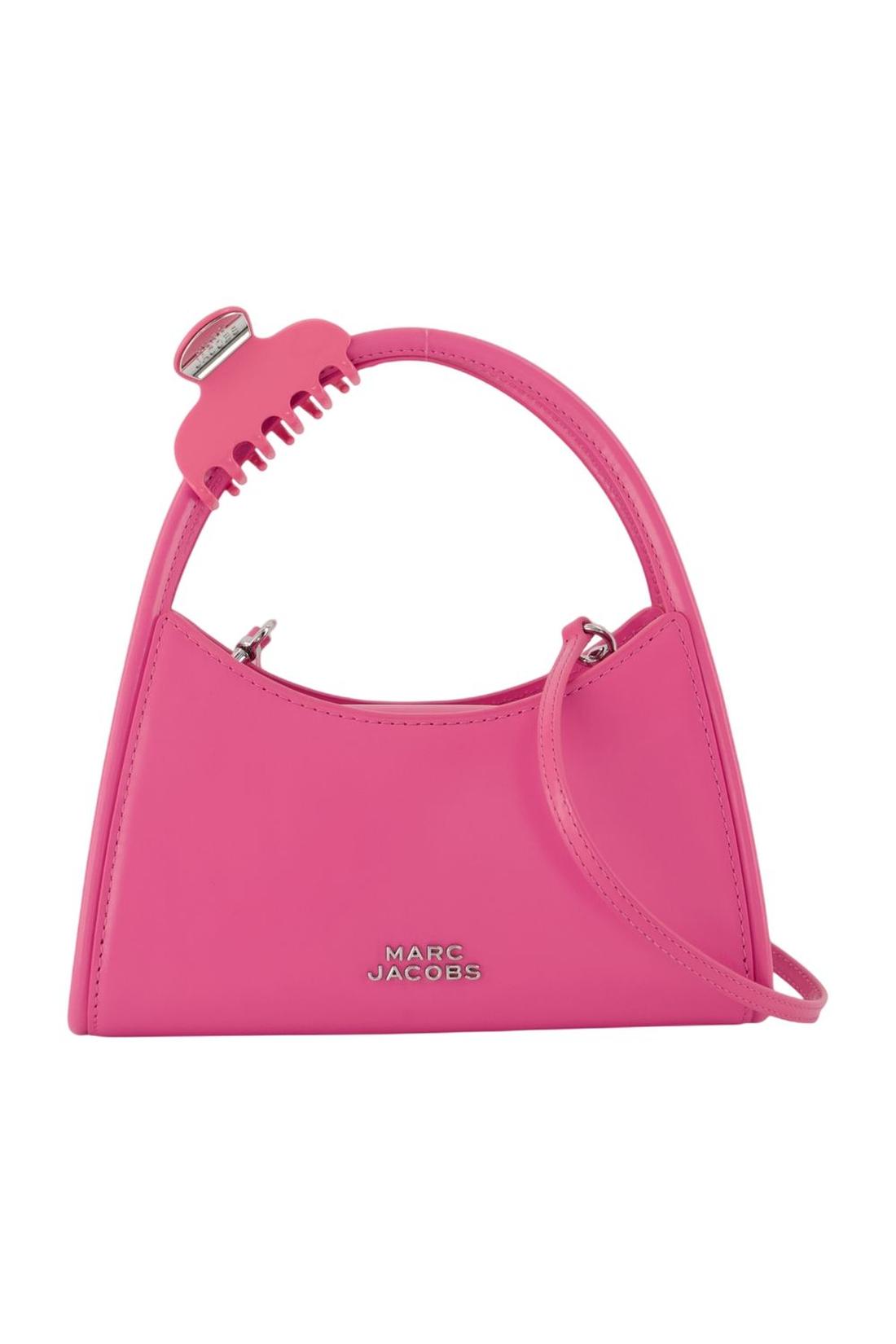 The Claw Clip Crossbody - Marc Jacobs - Leder - Pink