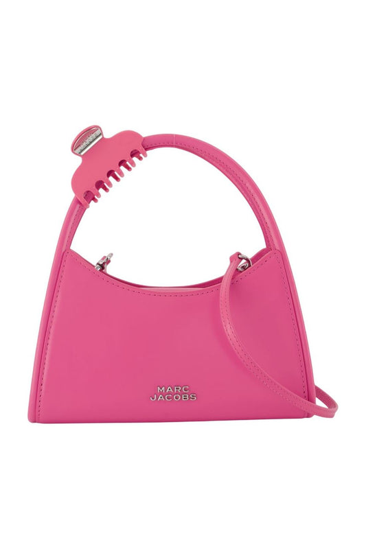 The Claw Clip Crossbody - Marc Jacobs - Leder - Pink