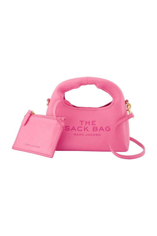 The Micro Sack Schultertasche - Marc Jacobs - Leder - Pink