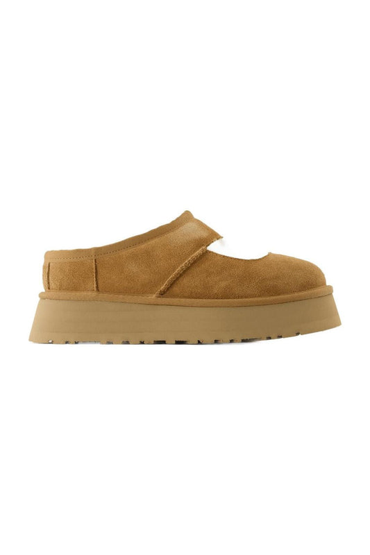 Pantoletten W Bea Mary Jane - UGG - Leder - Braun