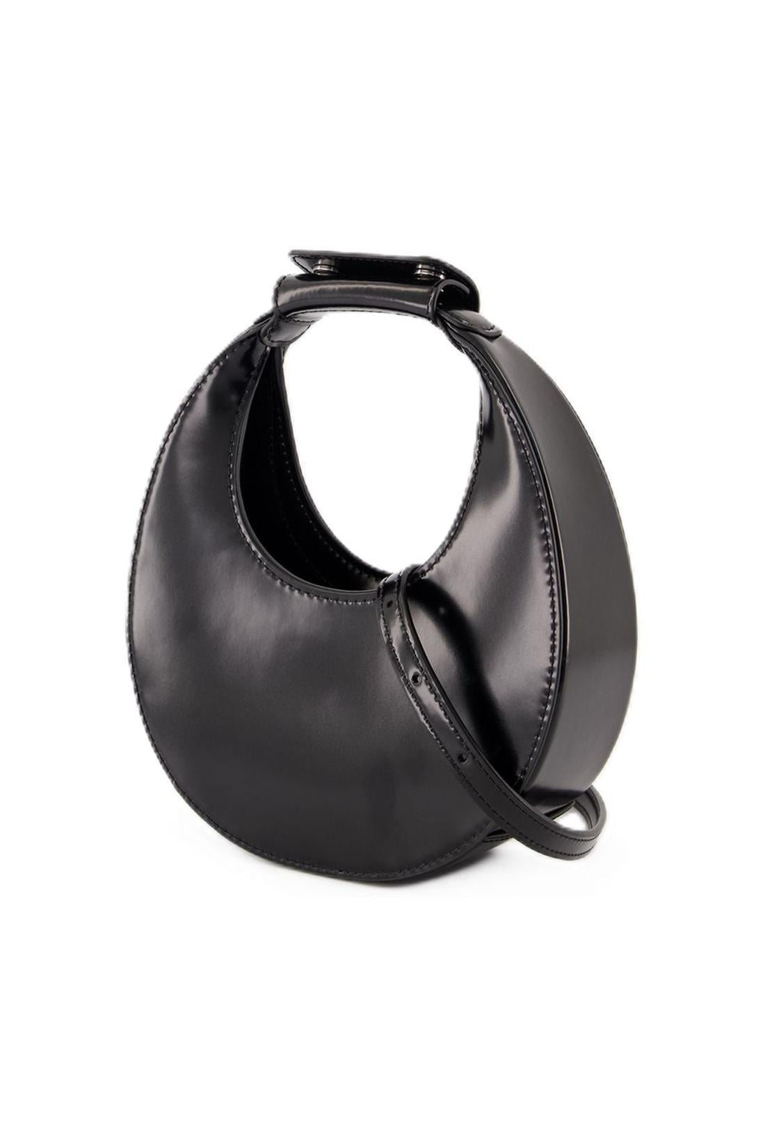 Good Night Moon Handtasche - Staud - Leder - Schwarz