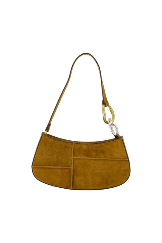 Ollie Schultertasche - Staud - Leder - Braun