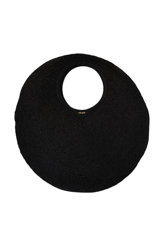 Amun Handtasche - Cult Gaia - Raffia - Schwarz