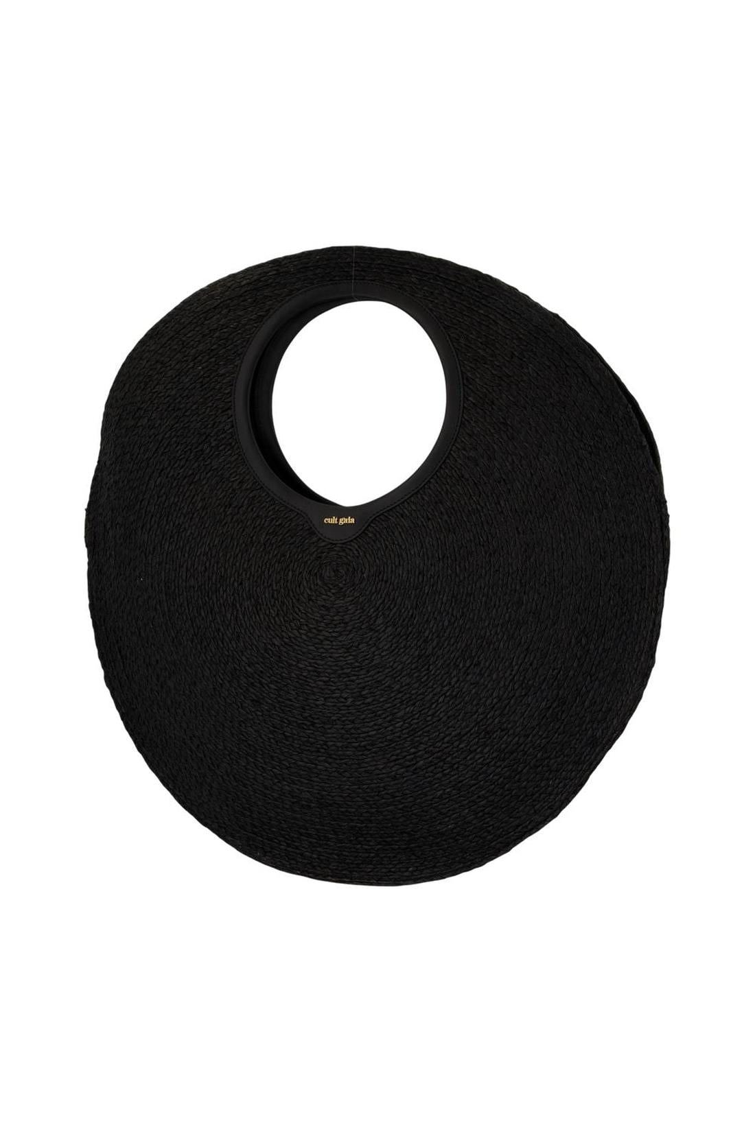 Amun Handtasche - Cult Gaia - Raffia - Schwarz