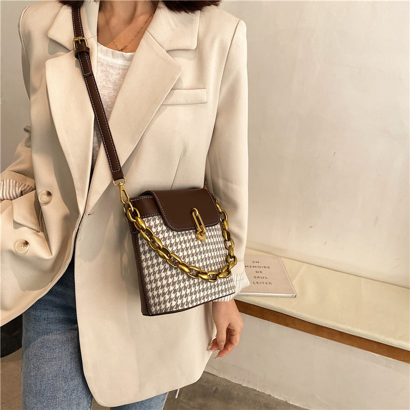 Simple Portable Bucket Bag Trendy All-match Net Red Popular