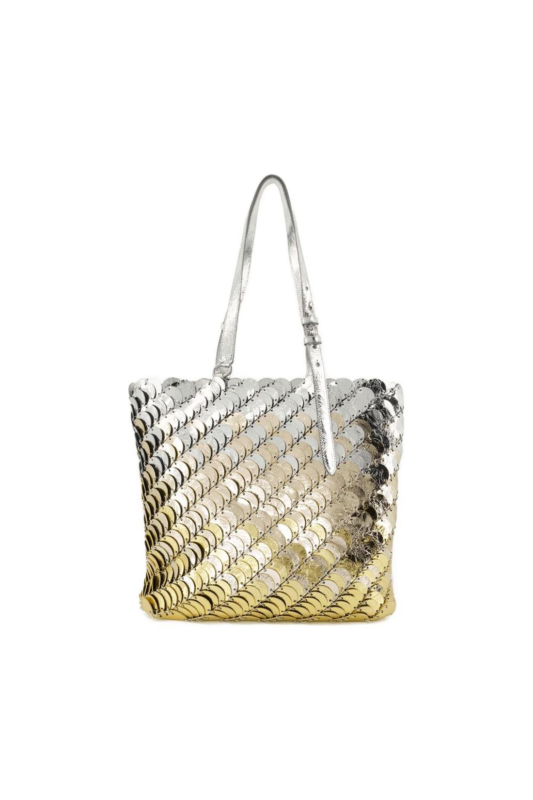 Handtasche - Rabanne - Leder - Gold