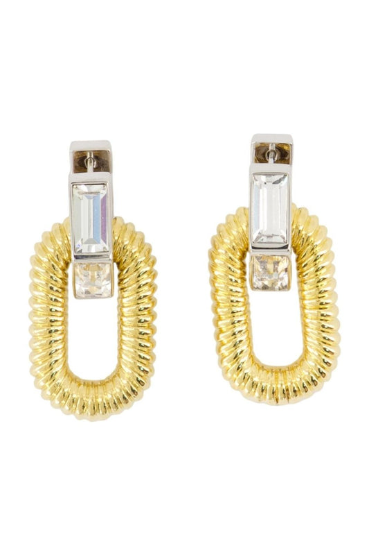 Ohrringe - Rabanne - Aluminum - Vergoldet