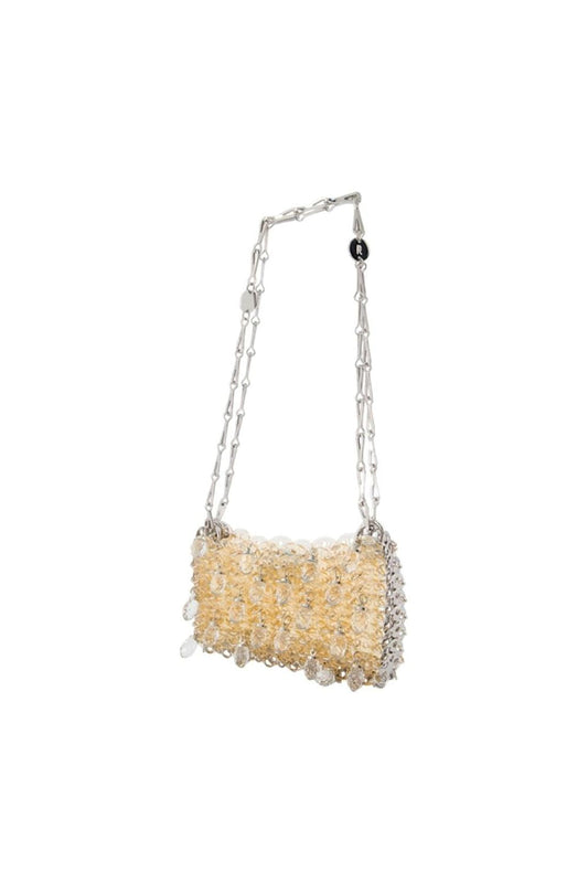 Schultertasche - Rabanne - Acetat - Pink