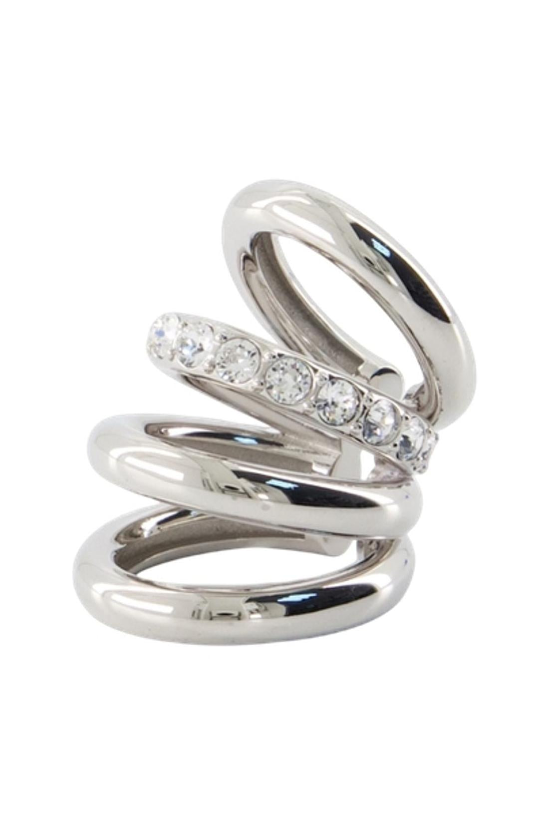 Ohrringe - Rabanne - Metall - Silber