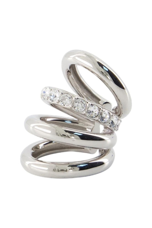 Ohrringe - Rabanne - Metall - Silber