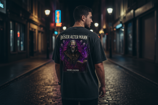 Böser Alter Mann | Dark Elders Colection | Nebelmond Oversized Shirt