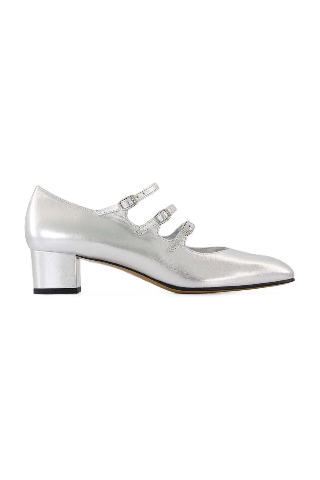 Kina Pumps - Carel - Leder - Silber