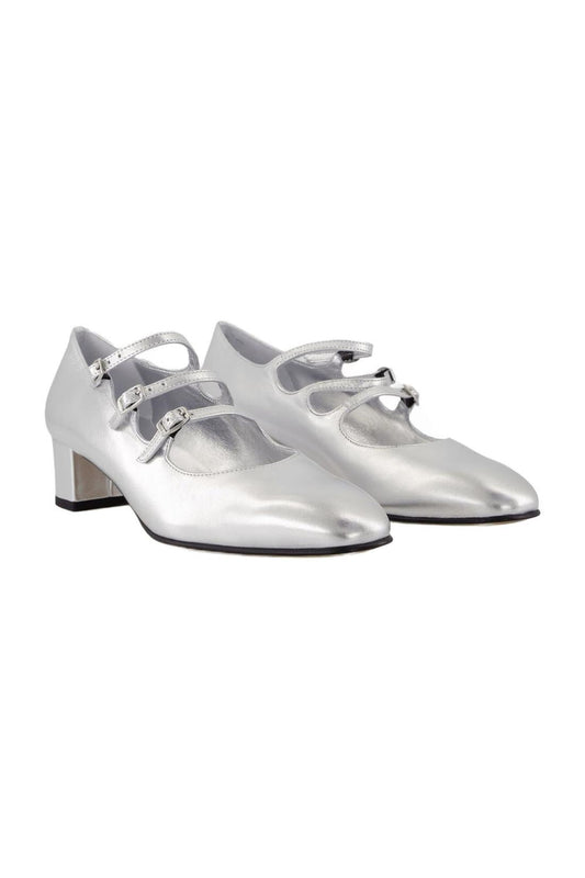 Kina Pumps - Carel - Leder - Silber