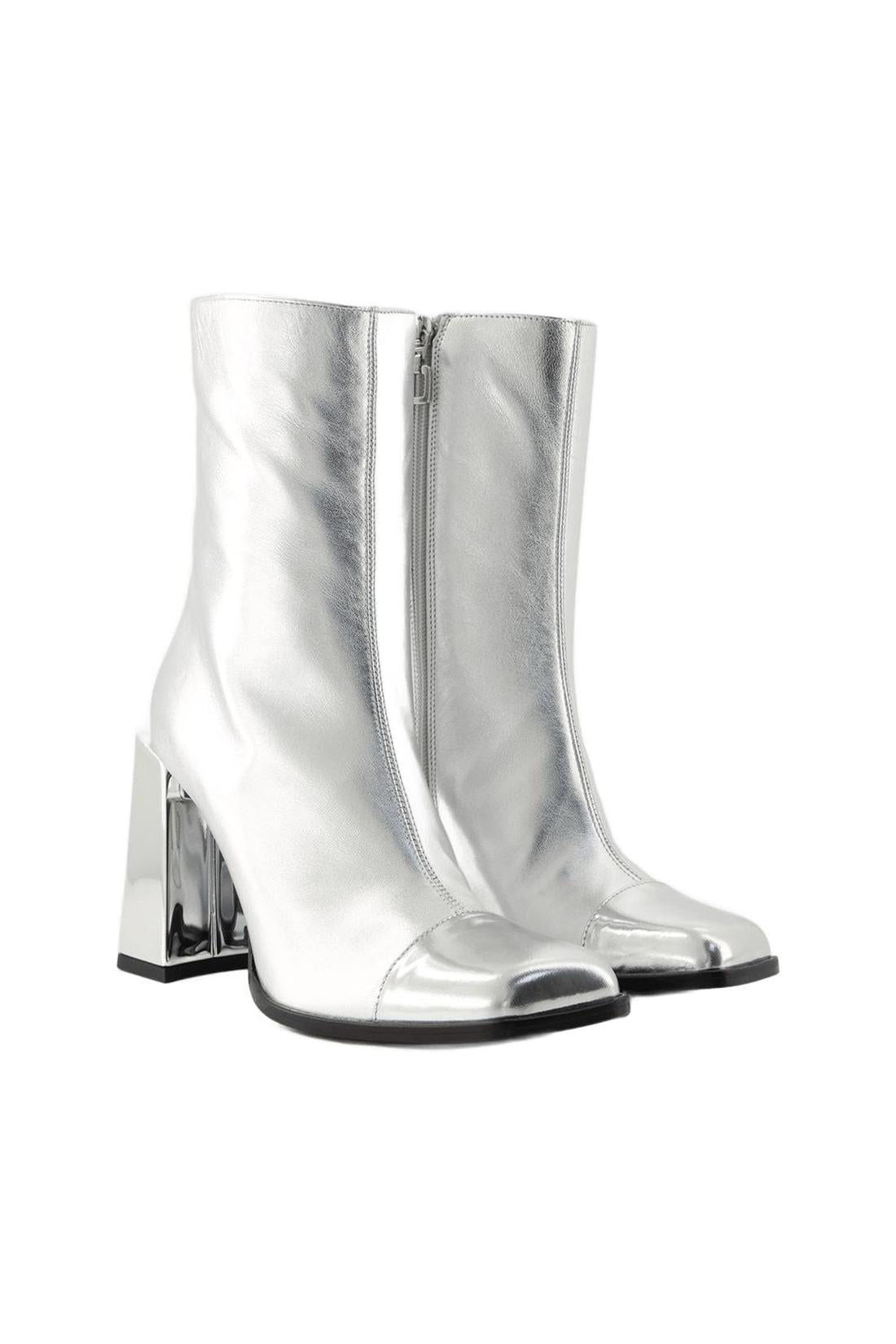 Moon Boots - Carel - Leder - Metallic