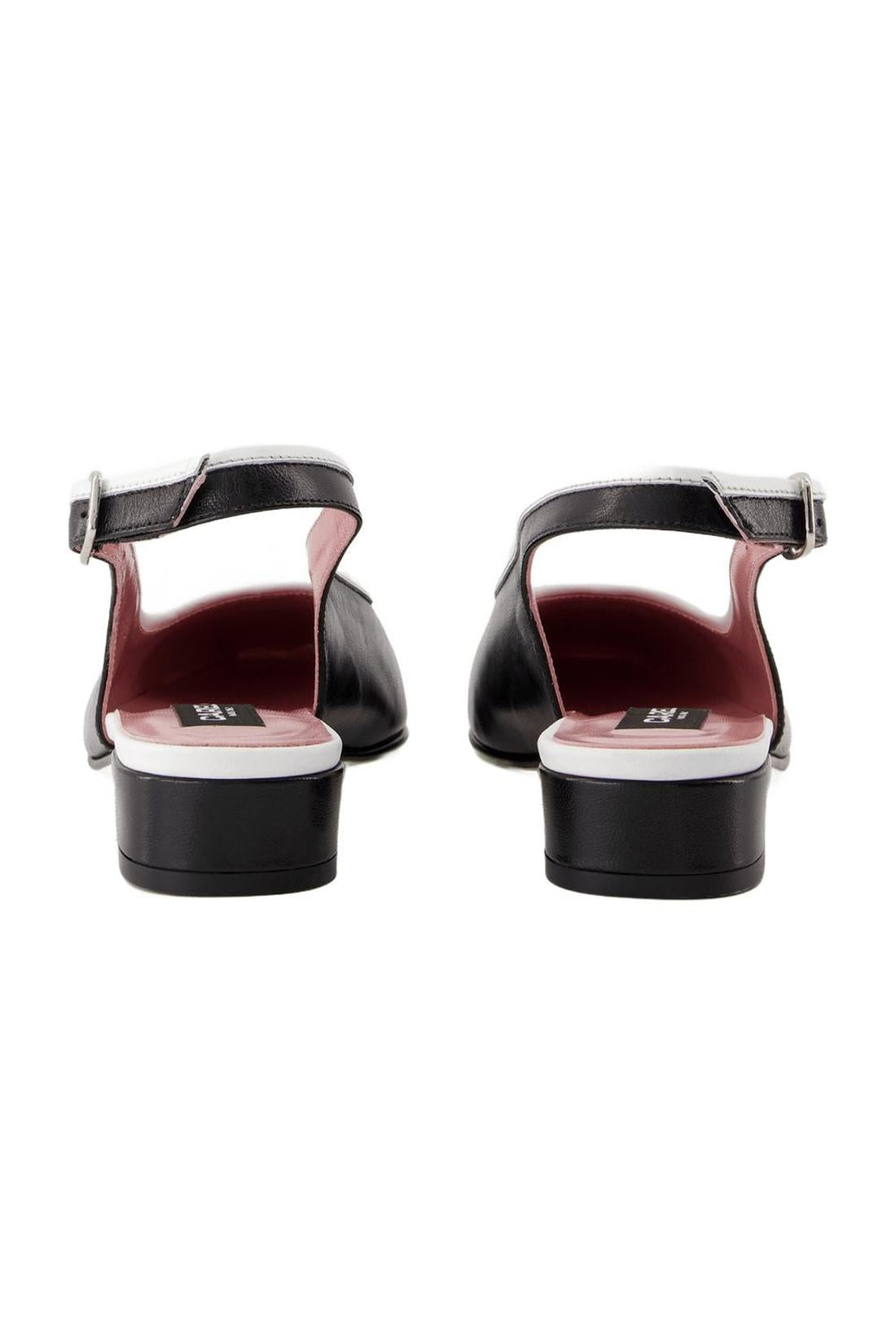 Elisa Sandalen - Carel - Leder - Schwarz