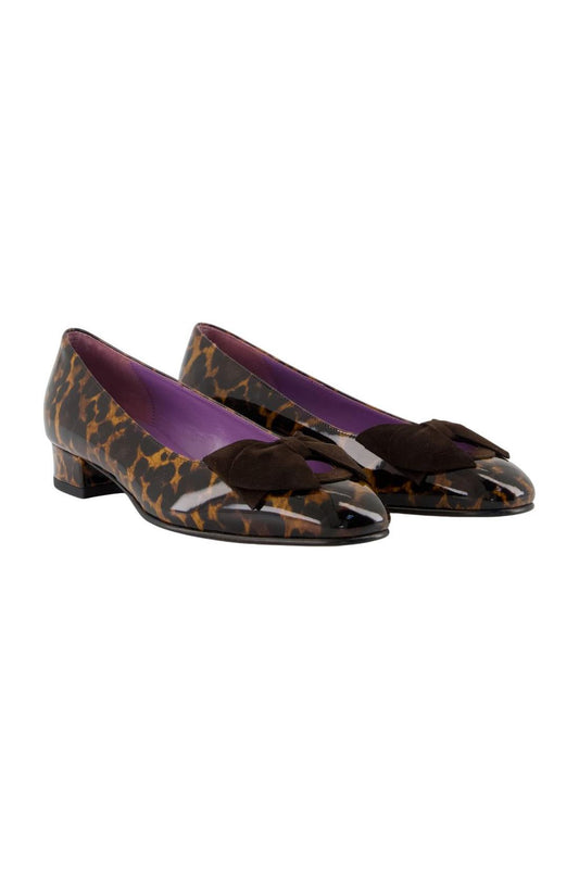 Prinzessin-Ballerinas - Carel - Leder - Leopard