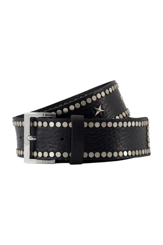 Starlight Gürtel - Zadig & Voltaire - Leder - Schwarz